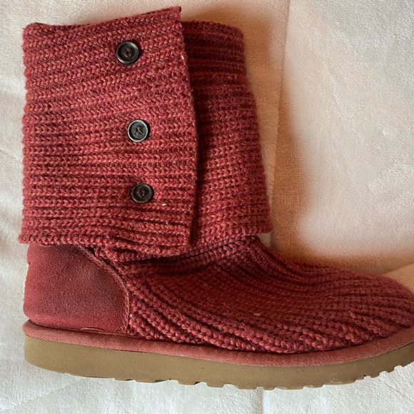 UGG Classic Cardy Knit boots - Picture 8 of 10